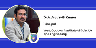 West Godavari Institute of Science and Engineering, Principal: Dr.M.Aravindh Kumar Interview